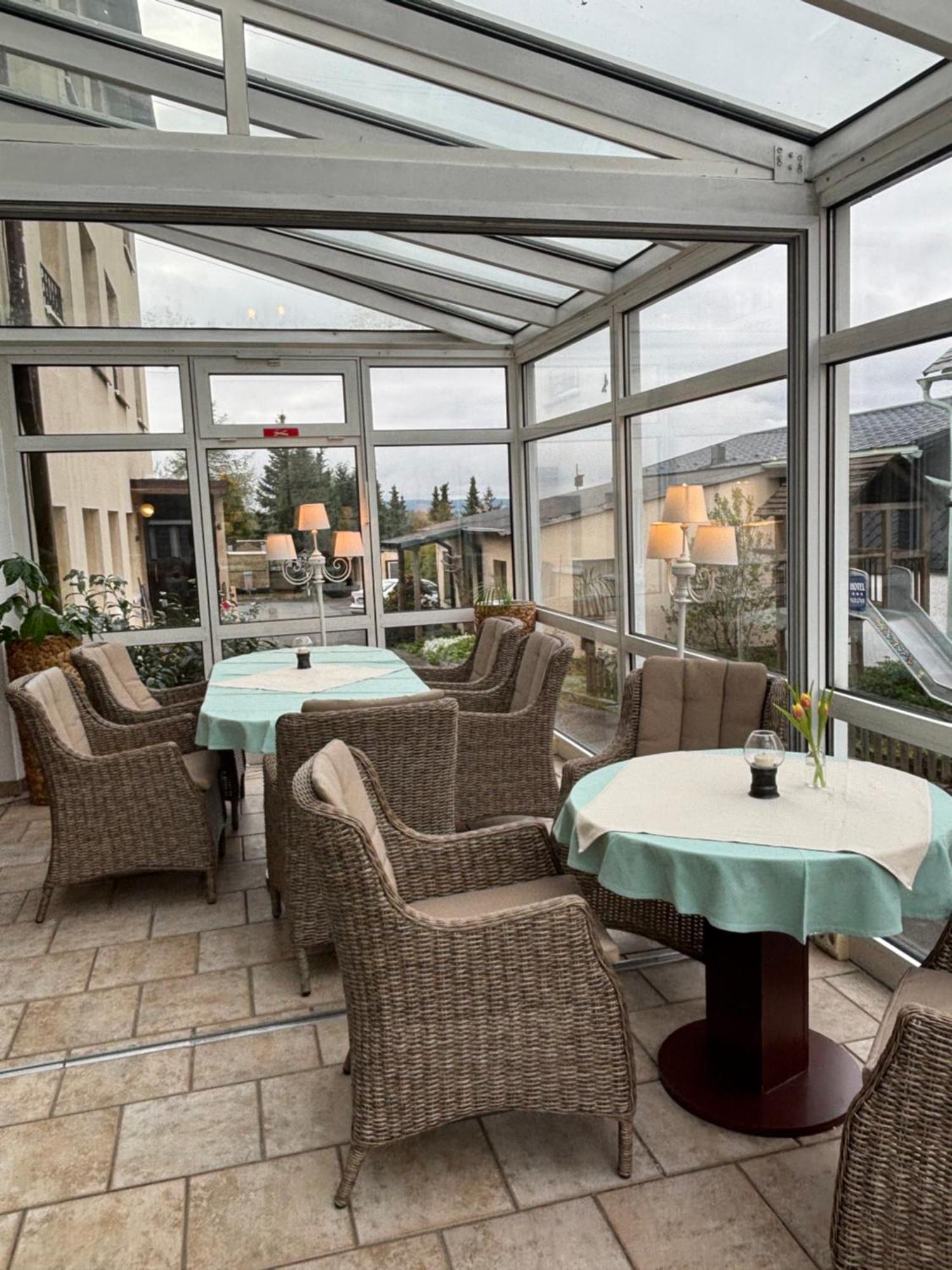 Hotel Burghof Oberweißbach Kültér fotó