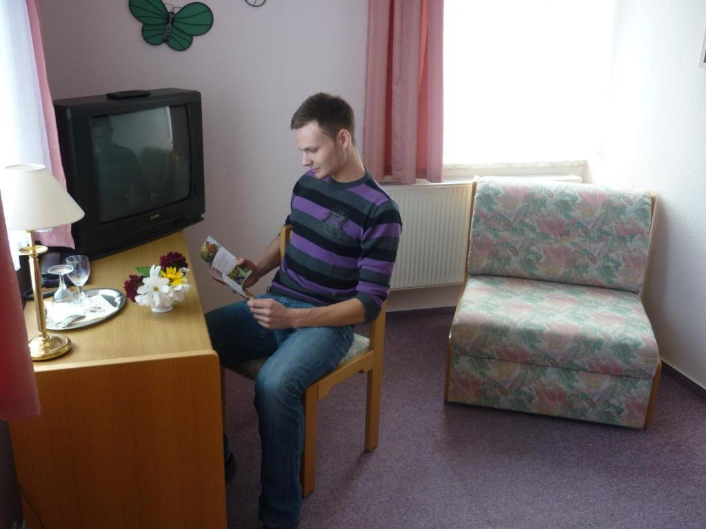 Hotel Burghof Oberweißbach Szoba fotó